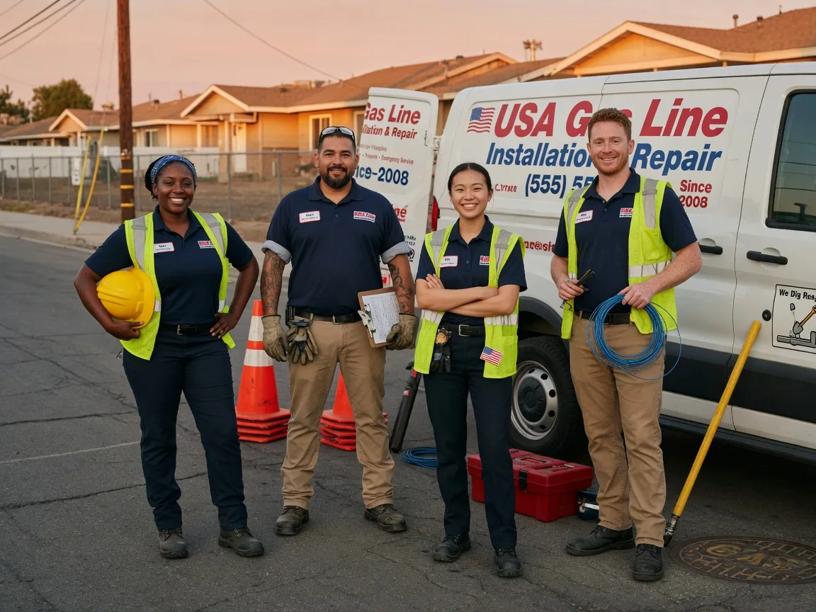 Gas Line Installation company in Crown City, OH